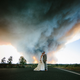 Illustration for article titled How this couple ended up with the most dramatic wedding pictures ever